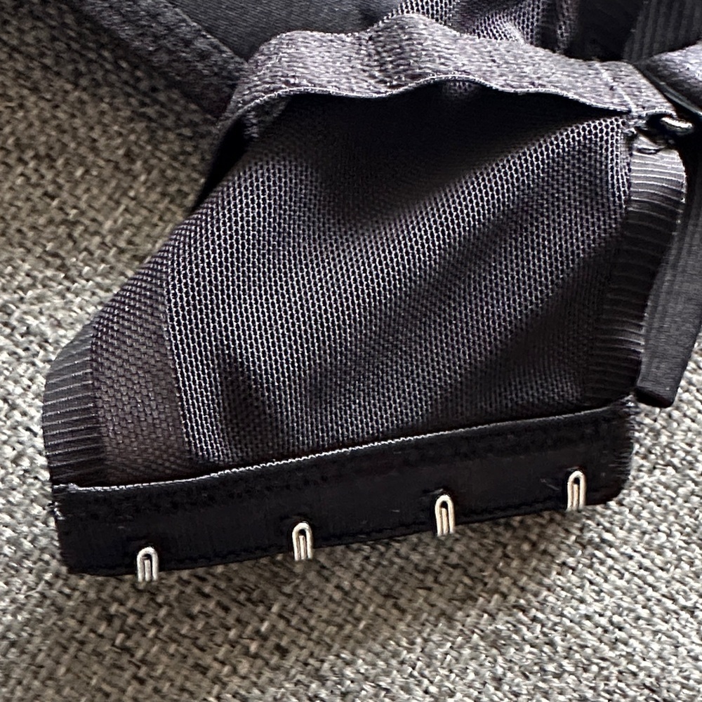 NWT U.LIKE Luxurious Black Lace Padded Bra - Picture 8 of 10